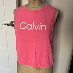Calvin Klein Bright Pink Muscle Tee